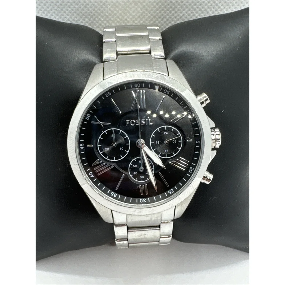 Fossil BQ1748 Women's Silver Stainless Steel Analog Dial Quartz Watch AEA067